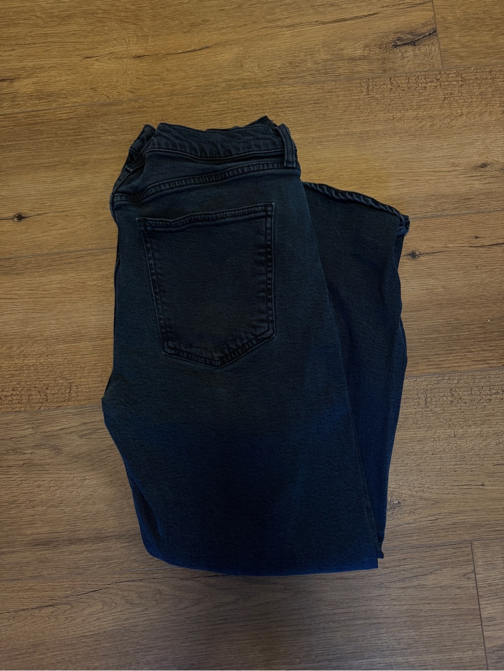 Agolde Straight Leg Black Jeans